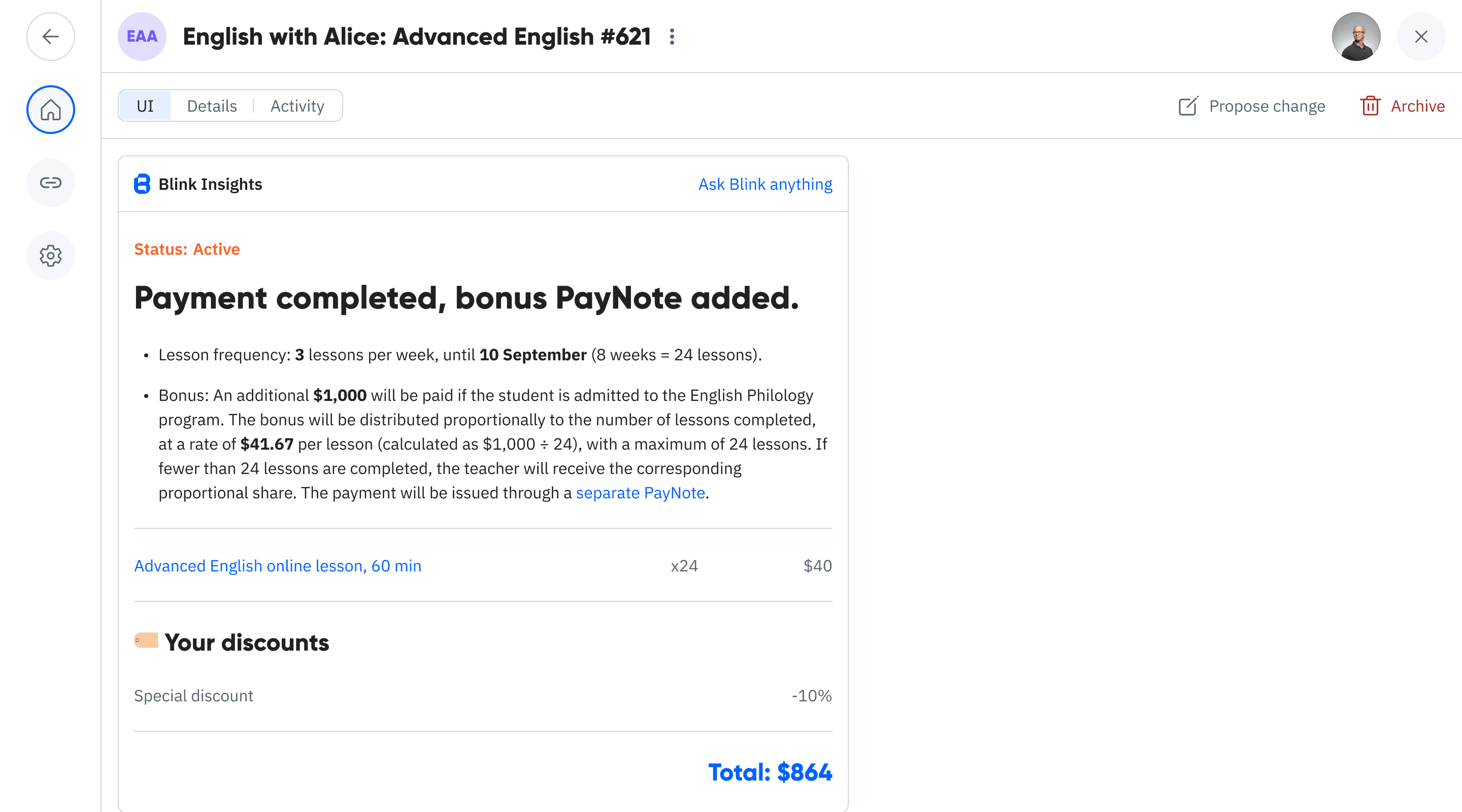 Bonus attached preview