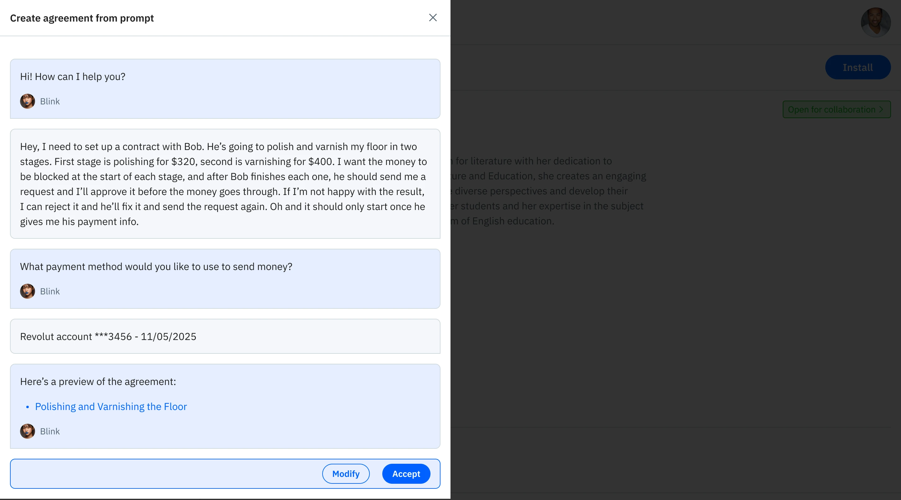 Create new documents and custom agents